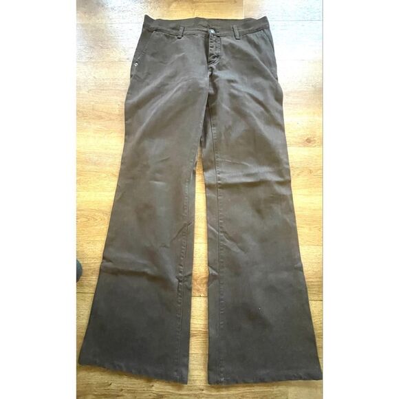 Etro Brown Wide Leg Jeans Milano Women’s Size 31 X 33 - Picture 1 of 9